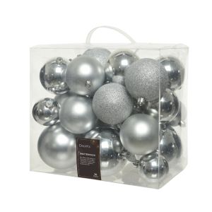 26 boules incassables diamtre 6 - 10 cm