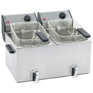 Friteuse lectrique  poser 2 x 8 litres