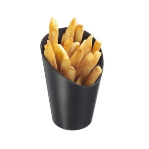 10 pots  frites loop noir pp