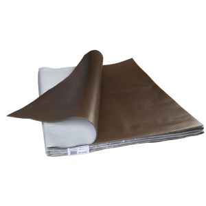 200 nappes 80 x 120 chocolat