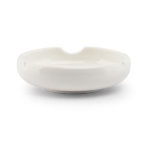 Cendrier porcelaine blanc smoke