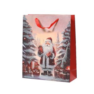 Sac cadeau pere nol 10 x 26 x 32 cm