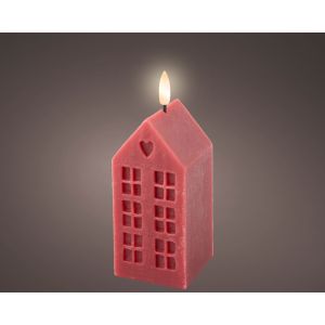 Bougie maison led 6 x 14.8 cm