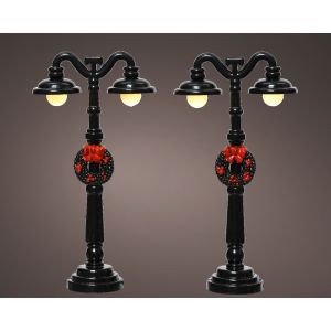 2 lanternes lumineuses 12.3 cm