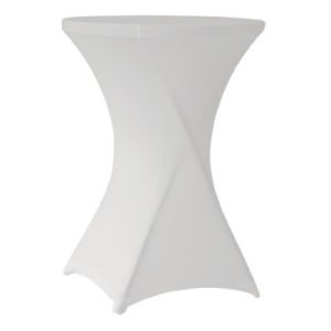 Housse stretch pour table cocktail 80