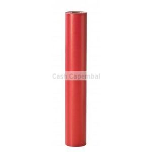 Papier cadeau kraft rouge 0.70 x 100 m