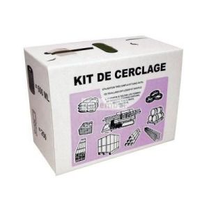 Kit de cerclage feuillard noir