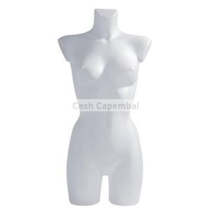 Buste torso femme blanc 43 x 22 x 84 cm